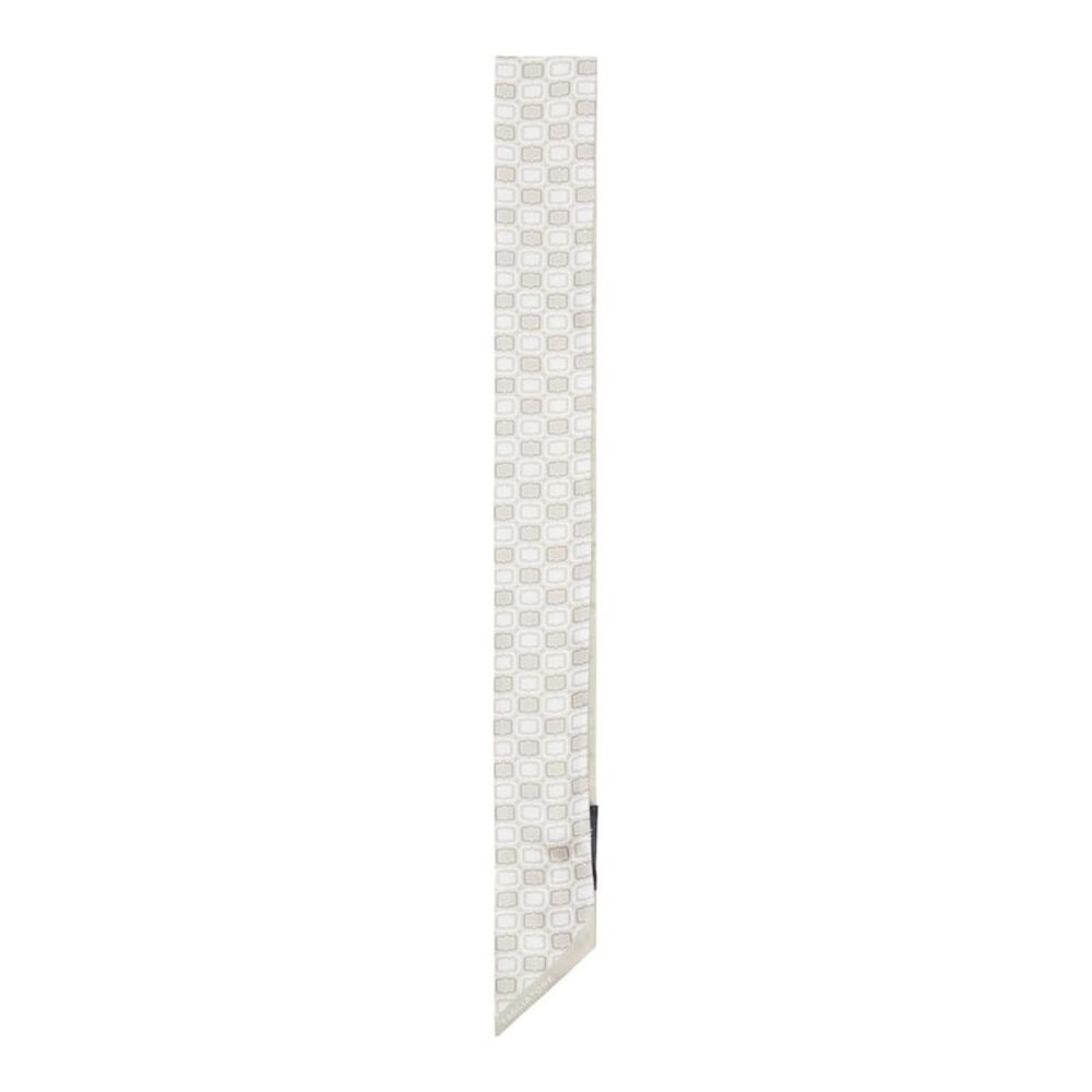 Tagliatore Men Scarf With Geometric Print